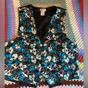 Vintage  Mickey Inc Men’s Size L/XL Goofy Pattern Vest